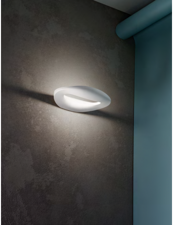 PERENZ: Grin applique design moderno LED 15w metallo bianco luce calda in offerta