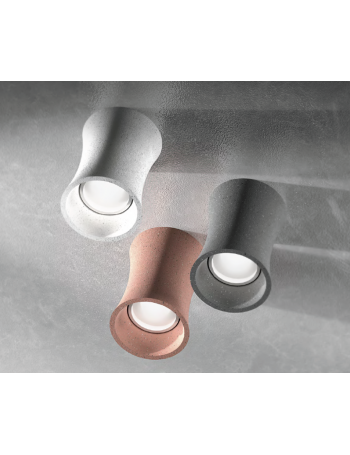 GEA LUCE: Duna plafoniera cemento GU10 lampada vari colori disponibili Gea luce in offerta
