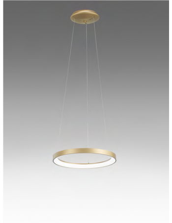 GEA LUCE: KRIZIA sospensione piccola oro Ø48 led dimmerabile 38watt luce calda Gea luce in offerta