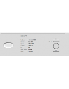 GEA LUCE: KRIZIA plafoniera led dimmerabile extra slim vari diametri colore bianco Gea luce in 2