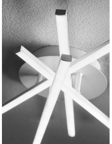GEA LUCE: Tullia plafoniera grande led design 40w steli ruotabili Gea luce in offerta 2