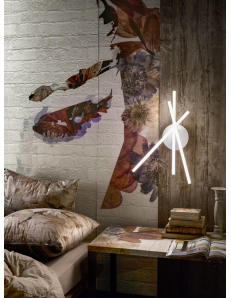 GEA LUCE: Tullia plafoniera piccola led design 30w steli posizionabili Gea luce in offerta
