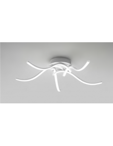 GEA LUCE: Tessa plafoniera led 38w moderna camera design stelo bianco Gea luce in offerta 2