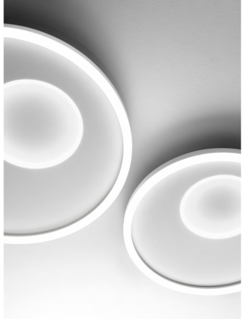 GEA LUCE: Melania plafoniera media led 40w moderna design circolare bianco in offerta