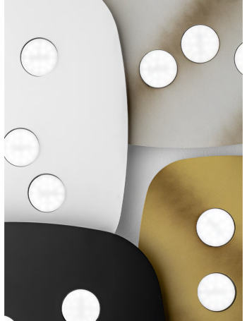 GEA LUCE: Sole 60cm plafoniera grande GX53 led quadrata vari colori Gea luce in offerta