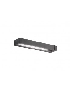 Sway applique nera led orientabile 40 cm cct 3000 4000 6000k