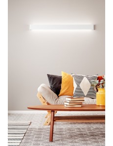 Way Applique big rettangolare Led 36w in metallo luce calda