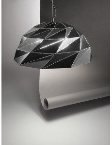 Tilt sospensione moderna 3 luci in metallo oro nero ø 56 cucina
