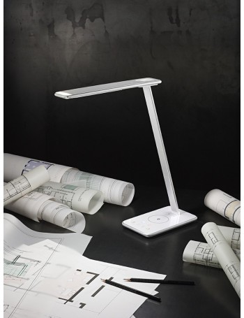 Remote lampada da tavolo 10w LED bianca dimmerabile ricarica wireless