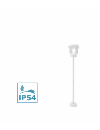 GEA LUCE: Ges824 paletto design h100 esterno E27 ip54 bianco gea led in offerta