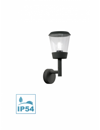 GEA LUCE: Ges822 applique design esterno E27 ip54 antracite gea led in offerta