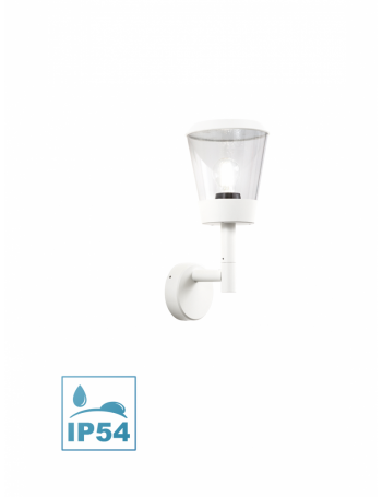 GEA LUCE: Ges825 applique design esterno E27 ip54 bianco gea led in offerta
