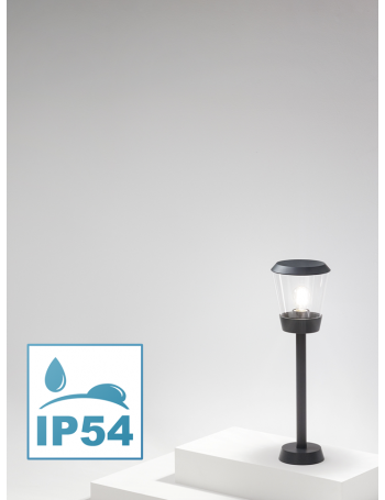 GEA LUCE: Ges820 lampioncino design h60 esterno E27 ip54 antracite gea led in offerta