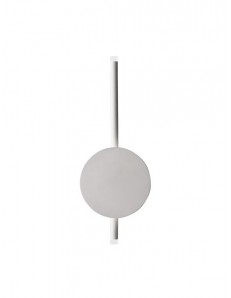 James applique led moderna bianco design