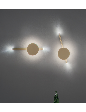 James applique led moderna oro design