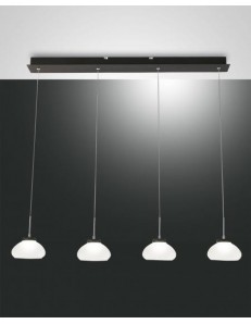 Arabella lampada barra LED 32w dimmerabile 4 diffusori bianchi regolabili