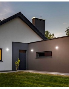 Dot applique LED 10w alluminio policarbonato quadrata IP65