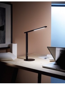 Ideal lampada Tavolo alluminio nero led 10 watt