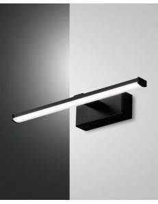 Nala Applique Led da specchio 6w nero