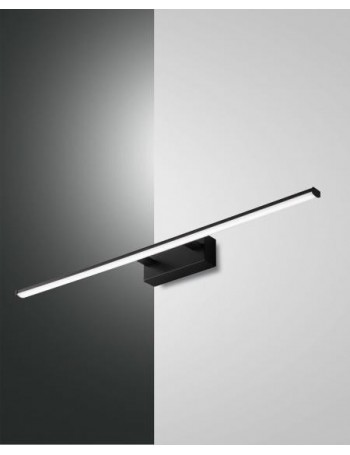 Nala Applique Led da specchio nero 15w 