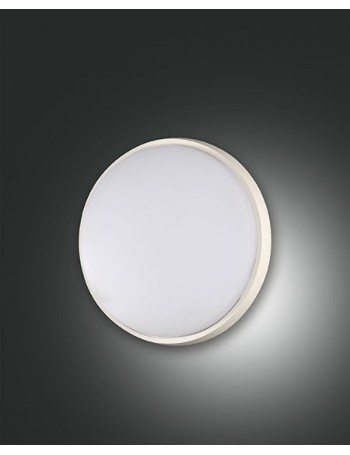 Olly IP54  plafoniera bianca rotonda 10watt 3000k veranda terrazzo