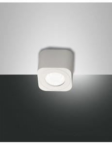 Palmi lampada soffitto spot led 6w bianco quadrato