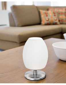 Rockford lumetto LED  3w bianca design con base nickel touch