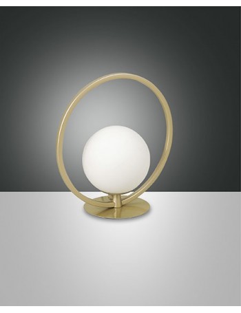 Sirio abat jout LED 6w rotonda oro minimal