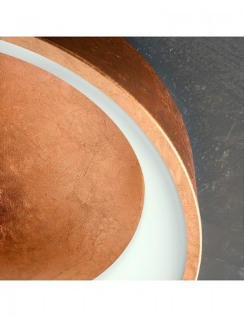 AURORA plafoniera LED rotonda anello vari colori Ø80 96watt 7680 lumen 3000k