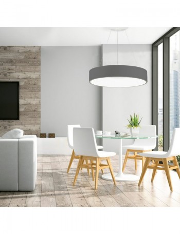 AURORA Sospensione LED rotonda metallo vari colori Ø60 36watt 3240 lumen 3000k