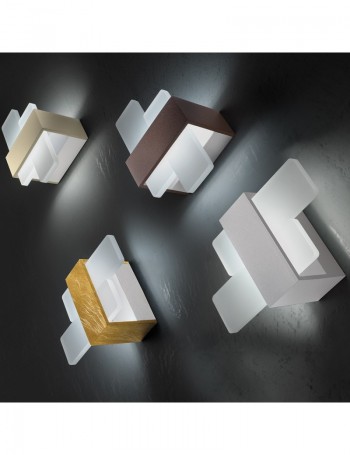 BUNNY A19 Applique LED in metallo foglia oro 12watt 960 lumen 3000k 4000K