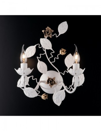 Bella applique ferro lavorato artigianle shabby chic 