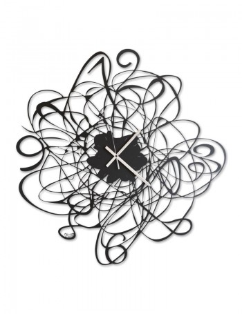 Orologio Big Doodle Nero Goffrato