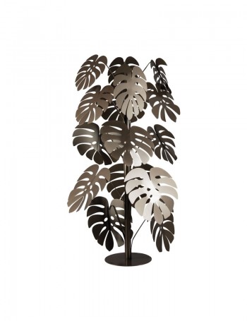 Pianta tropicale grande Monstera Bronzo