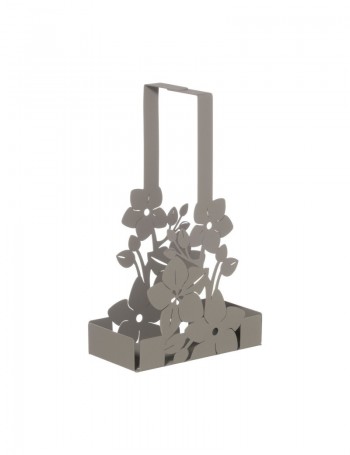 Porta bicchieri floreale di design Fior di Loto Fango