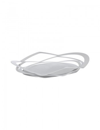 Vassoio piccolo di design moderno Origami Bianco Neve