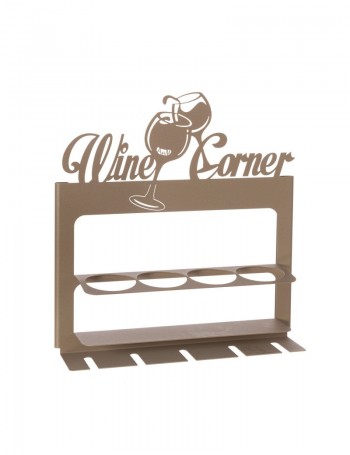 Porta bottiglie di design moderno Wine Corner Beige
