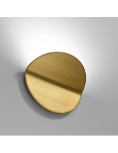 Plug applique cob Led rotonda 20w dimmerabile oro 1800 Lumen 2