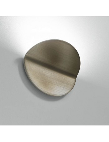 Plug applique Led 20w dimmerabile acciaio anticato 1800 Lumen