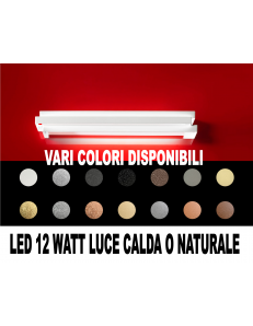 Reflex piccola Applique LED 12watt 960 lumen 3000k 4000k vari colori