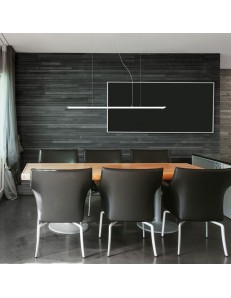 Line Sospensione LED bianco lineare dimmerabile dinamica con telecomando 2