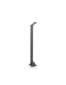 Agos pt big 4000k palo paletto led 6.5watt  IP54 esterno illuminazione giardino antracite 80cm 2