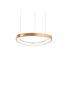 Gemini lampadario design camera oro Ø42 led 38watt 3000k