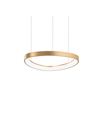 Gemini lampadario design camera oro Ø42 led 38watt 3000k