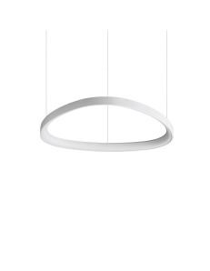 Gemini lampadario cucina bianco Ø61 led 48 watt luce calda