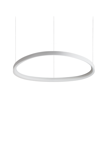 Gemini lampadario soggiorno bianco Ø81 led 60 watt luce calda