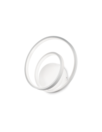 Oz applique anello bianco moderna led 30 watt 3000 lumen