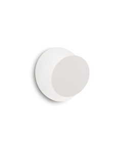 Tick applique led 6watt bianco rotonda moderna diffusore inclinabile