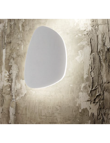 Peggy big applique led 15watt bianco luce indiretta forma irregolare