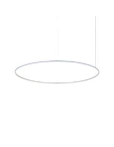 Hulahoop big sospensione anello bianco Ø100 led 50 watt 3000k 2